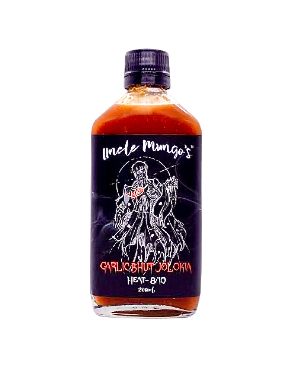 Garlic Bhut Jolokia Hot Sauce 200ml Hot Sauce Emporium AU